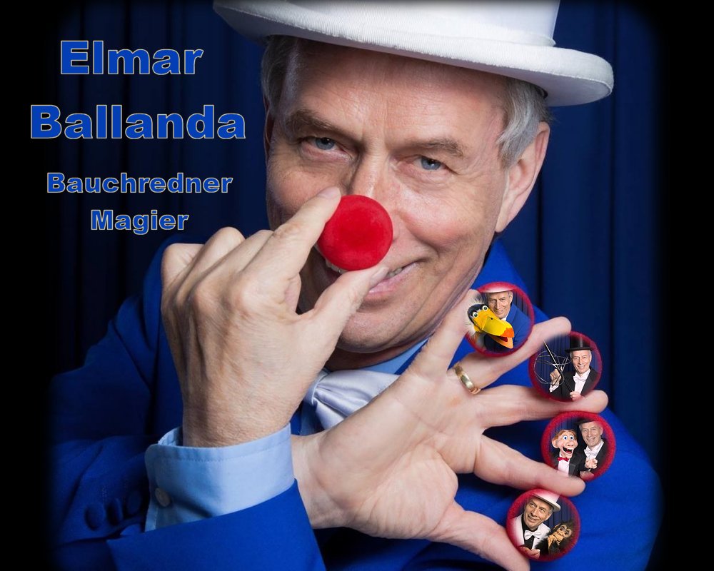 Bauchredner Elmar Ballanda